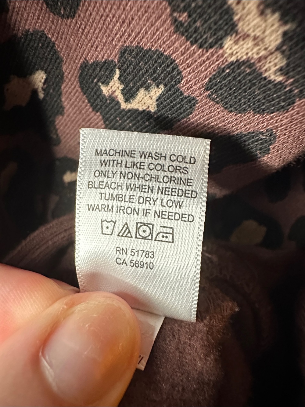 Maurices Willowsoft Leopard Print Tunic Sweatshirt XL Cozy Crewneck Pullover - Picture 12 of 12